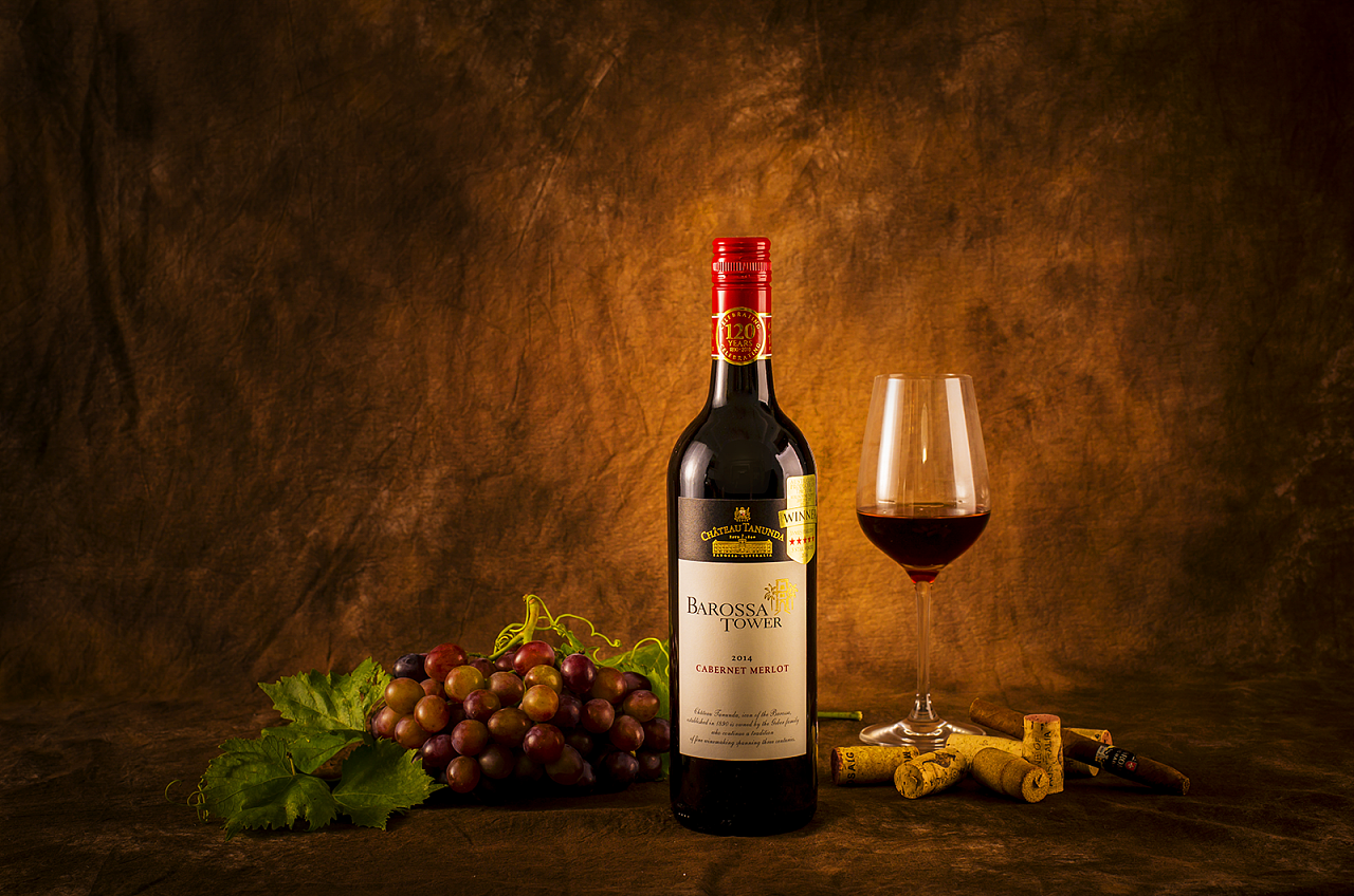 葡萄酒静物拍摄