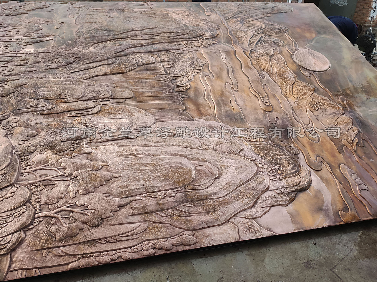 郑州铜雕厂家(制作局部图2)