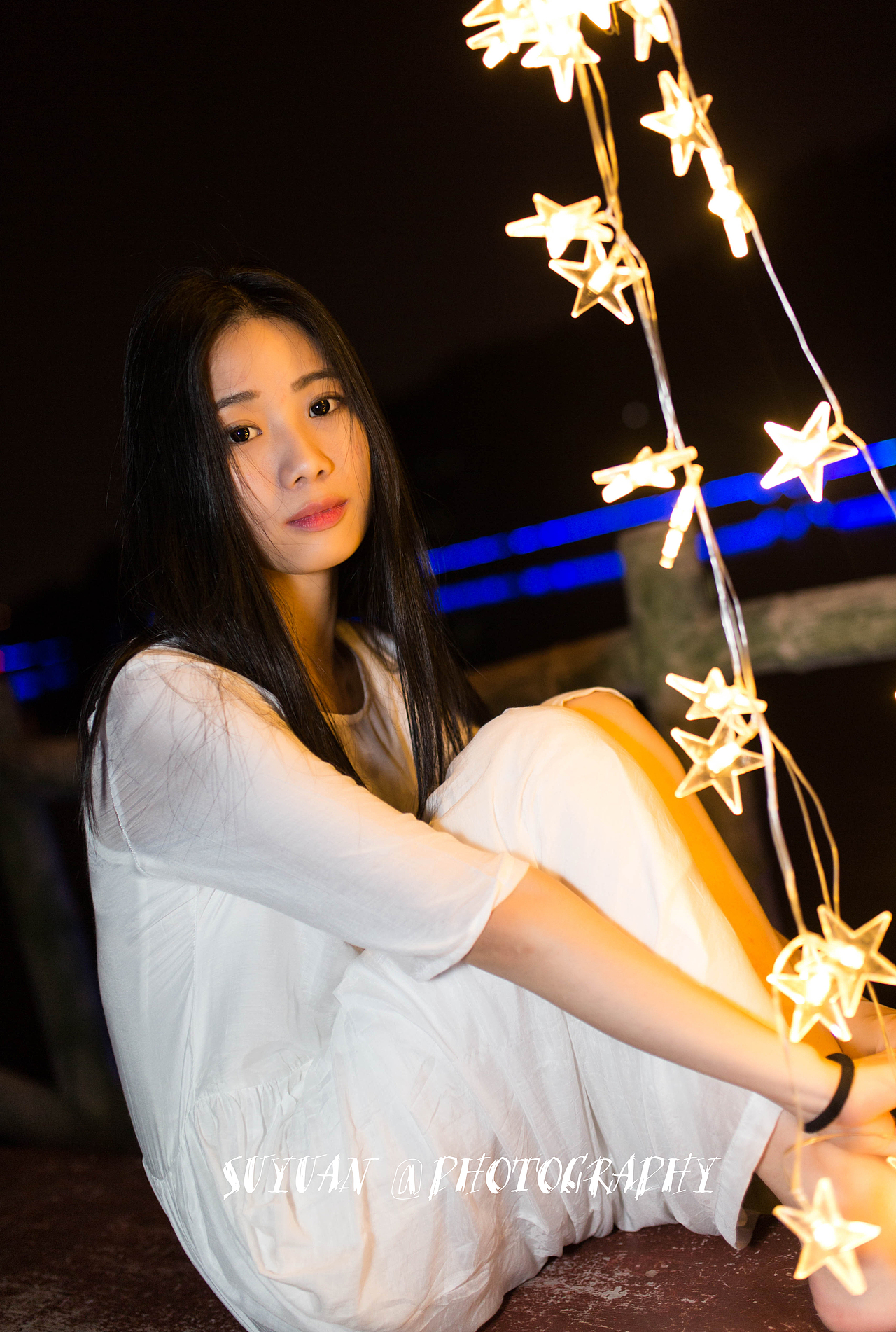 夜景人像 孙晓涵