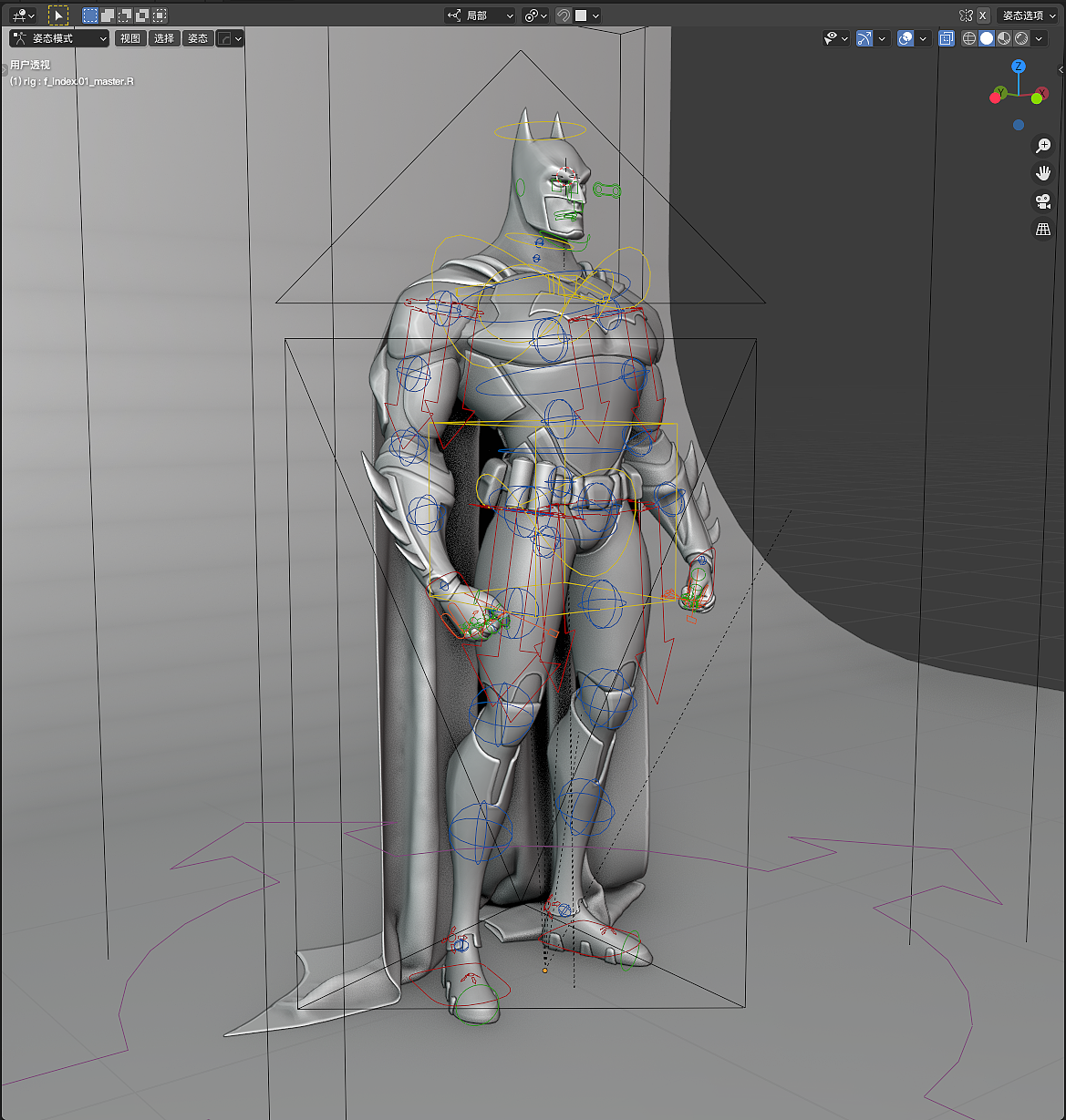 BATMAN × BLENDER 二月份学习报告（图ZMjQyODM1MDg4） - 人物/生物 - 站酷设计师余锐渣原创素材 - 站酷ZCOOL