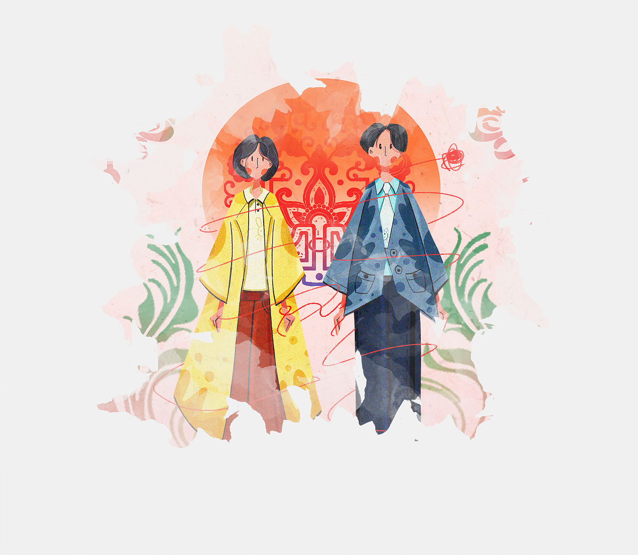 我命中注定的你（图ZMjM1NTQ4MDY0） - 创作习作 - 站酷设计师飛鸟投林原创素材 - 站酷ZCOOL