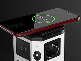 三维动画渲染（排插塔07）