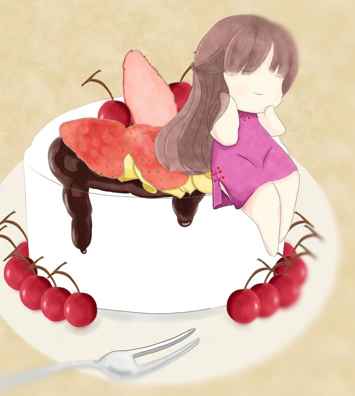 美食大作戰(zhàn)（圖ZMjAxODY3NDI4） - 創(chuàng)作習(xí)作 - 站酷設(shè)計師華林林原創(chuàng)素材 - 站酷ZCOOL