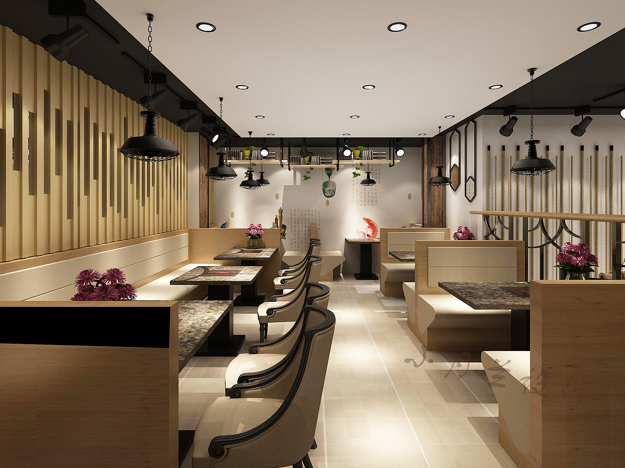 混搭风格餐饮店设计