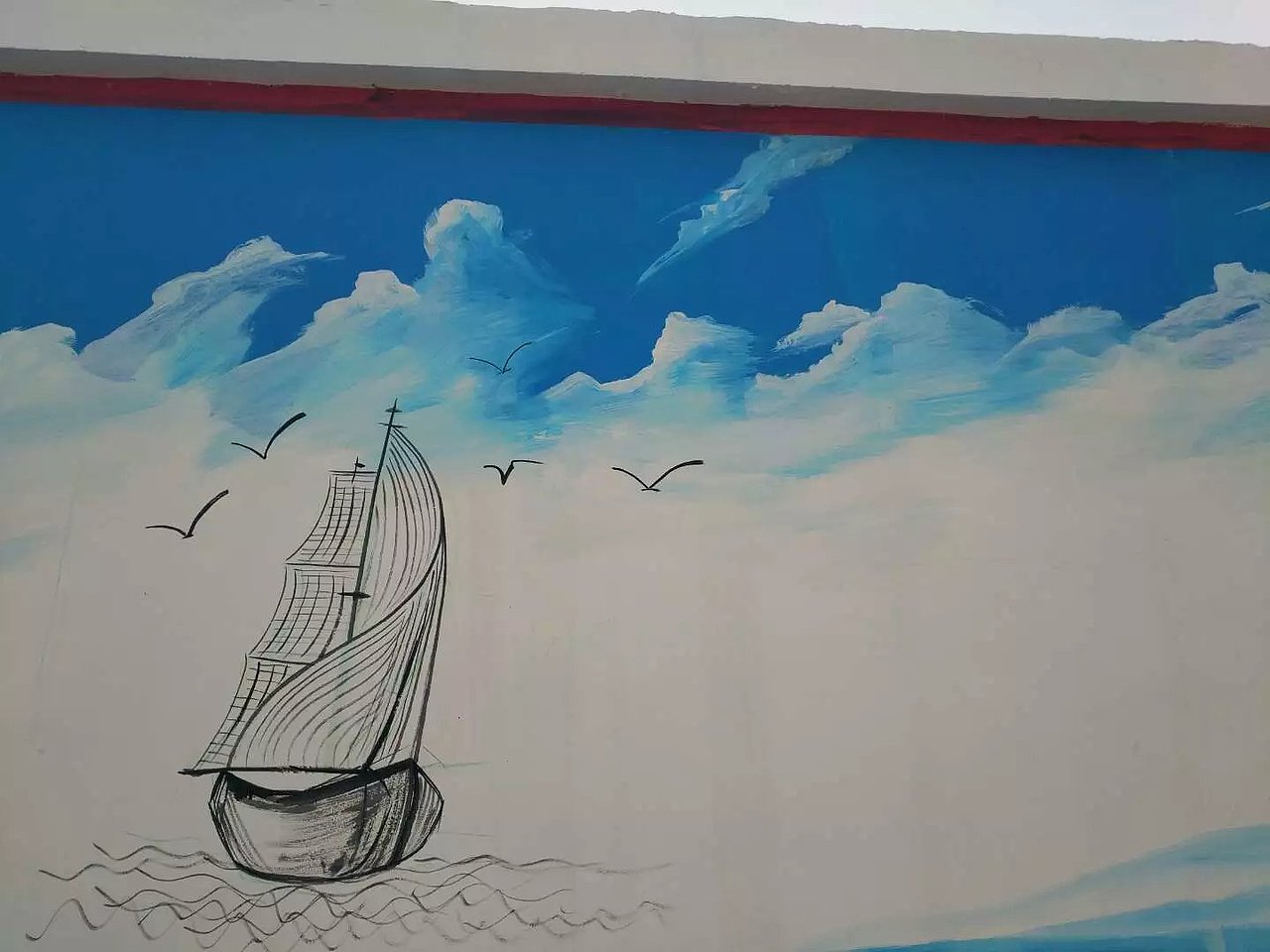 蜀绘壁画作品-乡村文化墙（图ZMTE3NTA2MzI4） - 建筑设计 - 站酷设计师蜀绘壁画原创素材 - 站酷ZCOOL