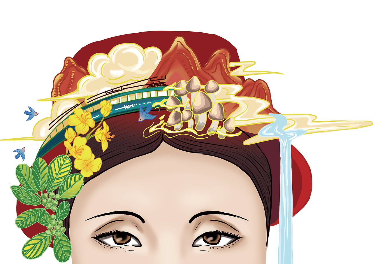 囧太太插画包装设计