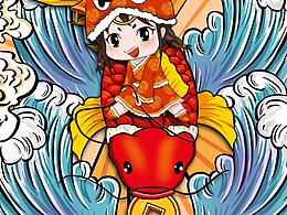 一些宣傳和插畫手繪