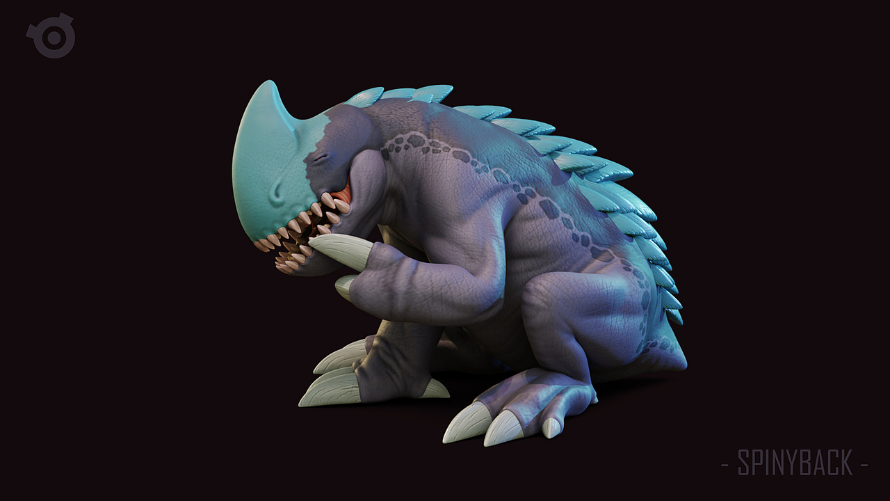 棘背兽&毛咔咔人 进入三次元！