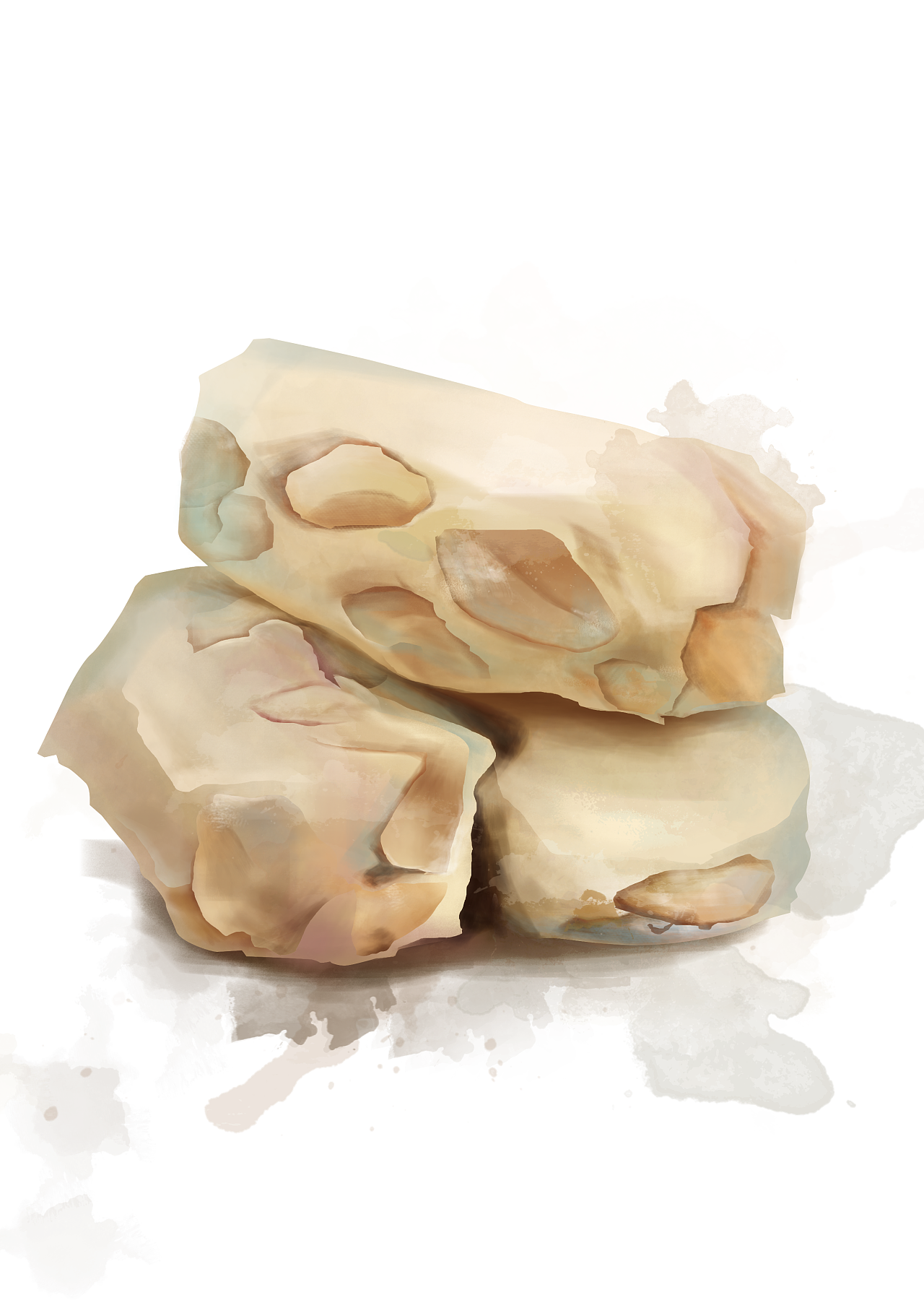 牛轧糖系列包装装潢插画,应用工具pscc2015鼠绘.喜欢的记得推荐哦!