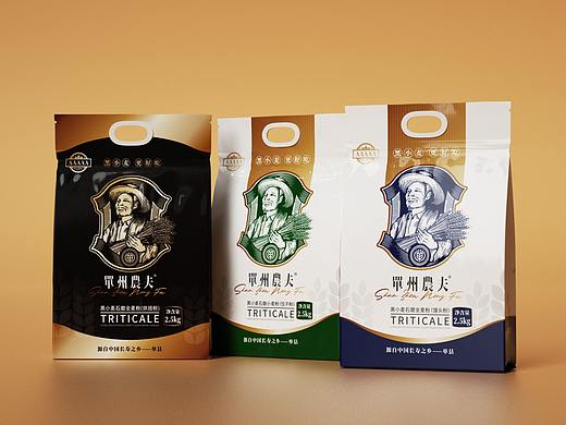 DODE CASE✖️单州农夫黑小麦包装形象设计