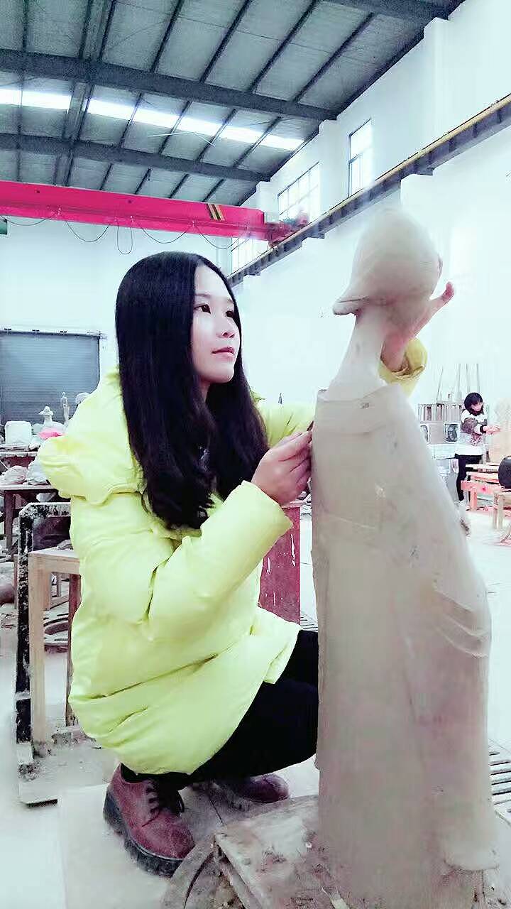 名人肖像《李清照》的创作历程（图ZNzU2NDM5MjA=） - 雕塑 - 站酷设计师屋塔星原创素材 - 站酷ZCOOL