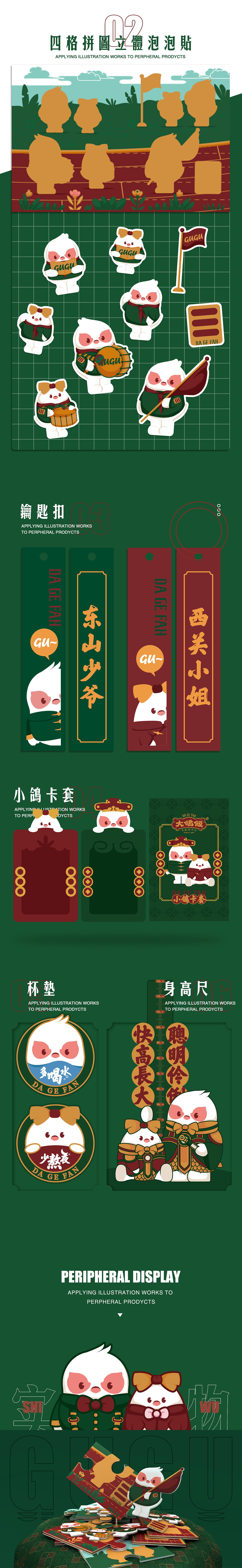 大鸽饭GUGU｜餐饮品牌IP形象-传统岭南文化IP（图ZMjM2OTY1MzMy） - IP形象 - 站酷设计师SonesYiu原创素材 - 站酷ZCOOL