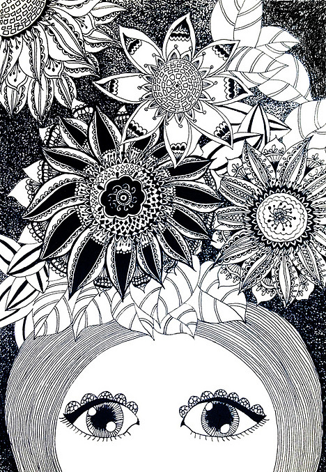 花语时（图ZMTM5MjM0ODg=） - 创作习作 - 站酷设计师肖大瑶原创素材 - 站酷ZCOOL