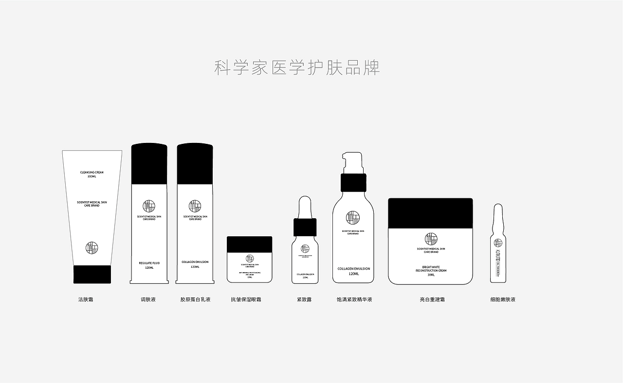 医学护肤品牌（图ZMzQ0ODA4MjEy） - 包装 - 站酷设计师打虎英雄原创素材 - 站酷ZCOOL