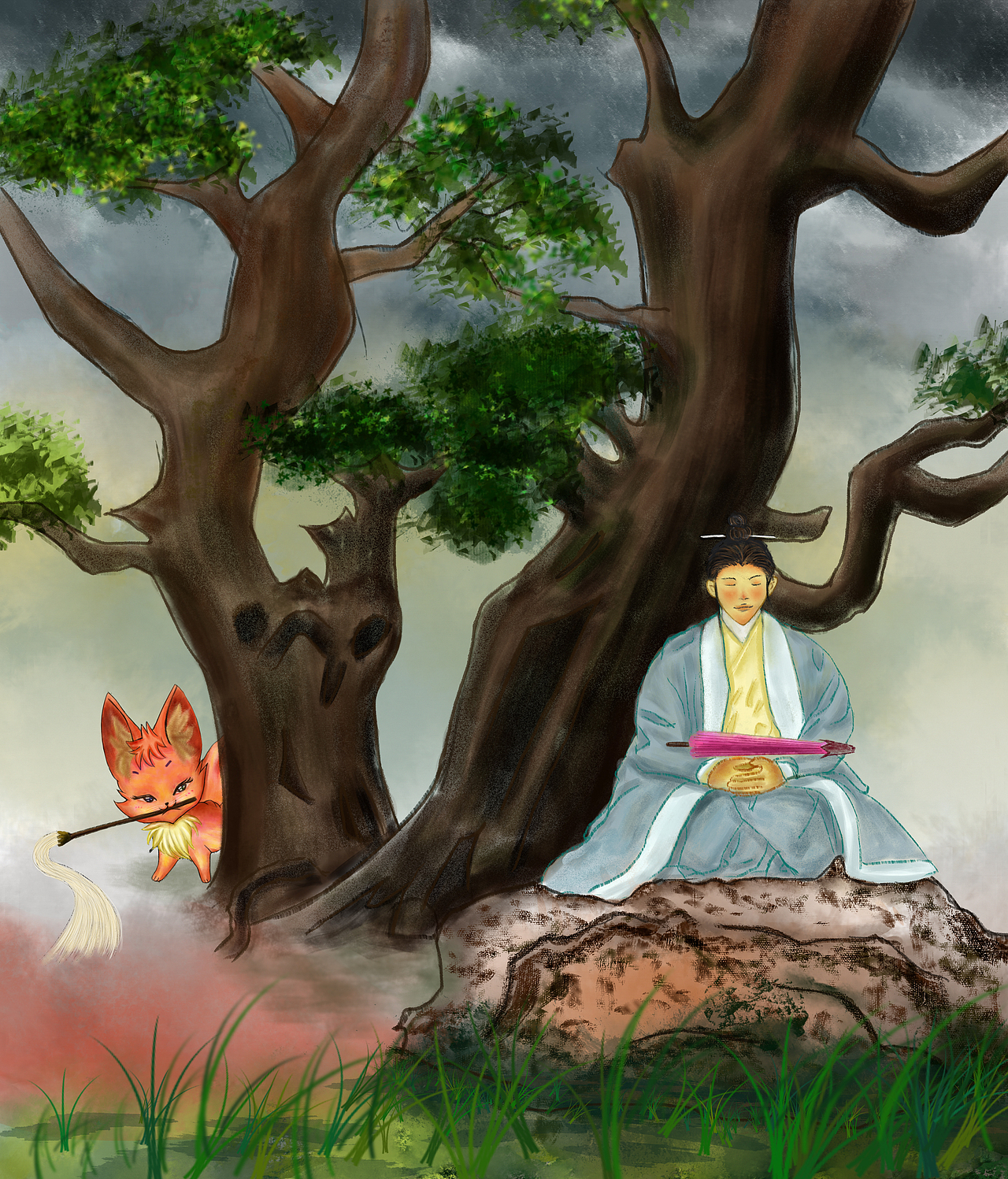 换红尘（图ZMjE4MDg2NzU2） - 艺术插画 - 站酷设计师Z56507202原创素材 - 站酷ZCOOL