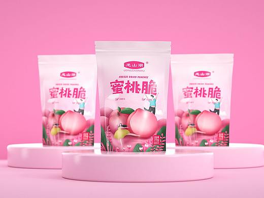 龙山湖水果冻干包装设计 | 产品包装设计