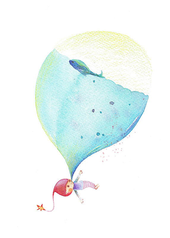 一组关于鱼的插画（图ZNTYxMDQyNjQ=） - 商业插画 - 站酷设计师小刺猬1原创素材 - 站酷ZCOOL
