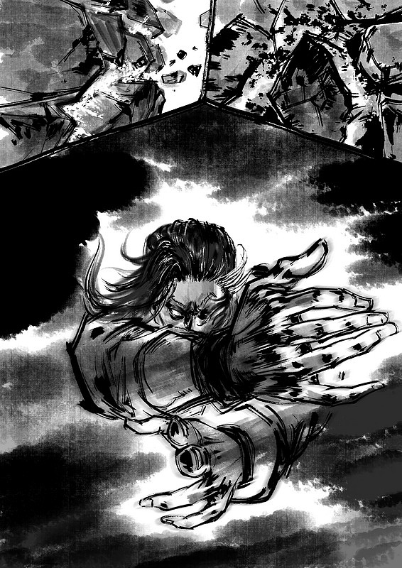 武侠短篇漫画(分镜练习)