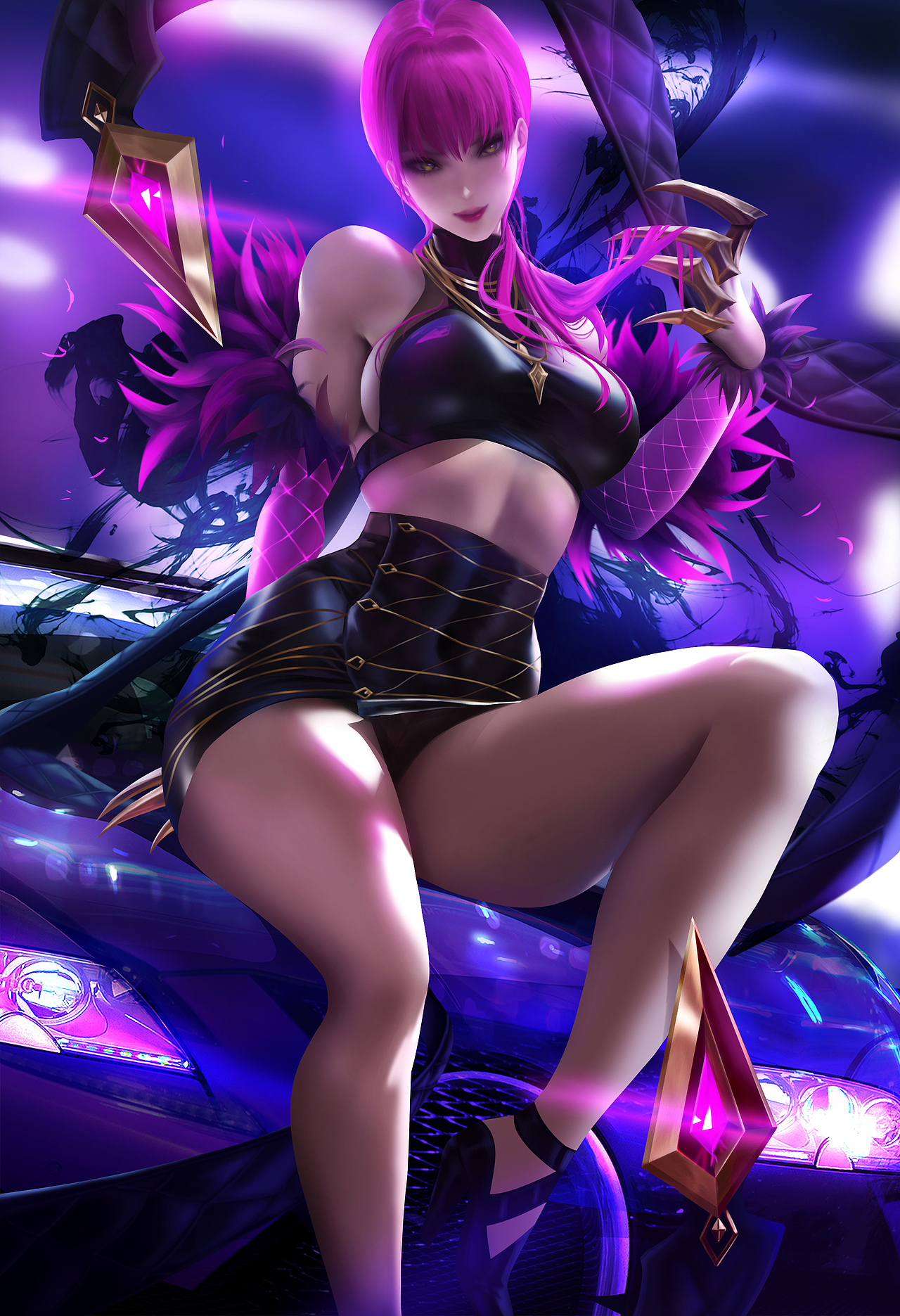 临摹sakimichan画师的画（图ZMjI4NzE1MzQ0） - 艺术插画 - 站酷设计师詺剑EElEleEleven原创素材 - 站酷ZCOOL