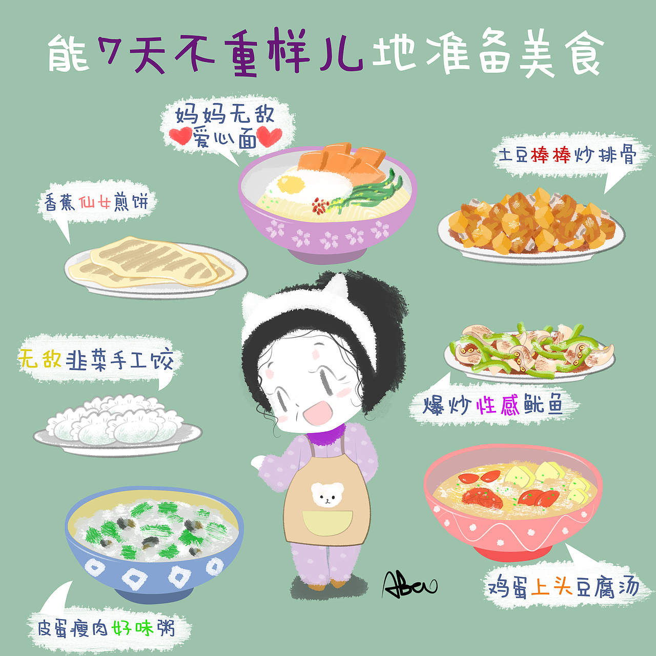 抗击疫情”宅“日常（图ZMTk1NzcyMjQw） - 创作习作 - 站酷设计师野生的阿宝原创素材 - 站酷ZCOOL