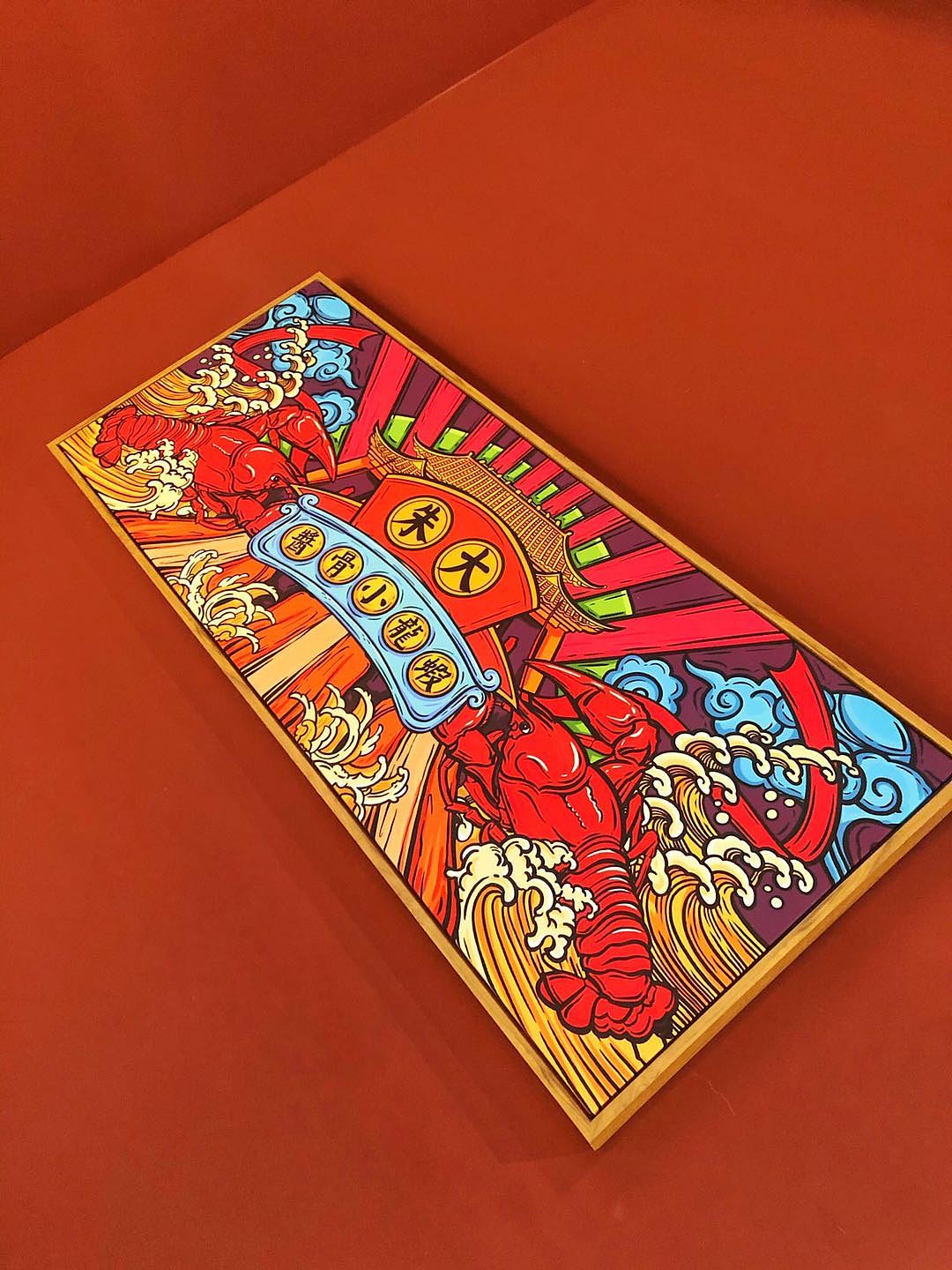 龙虾店形象设计（图ZMjA3NDIxNDE2） - 品牌 - 站酷设计师mare马儿原创素材 - 站酷ZCOOL