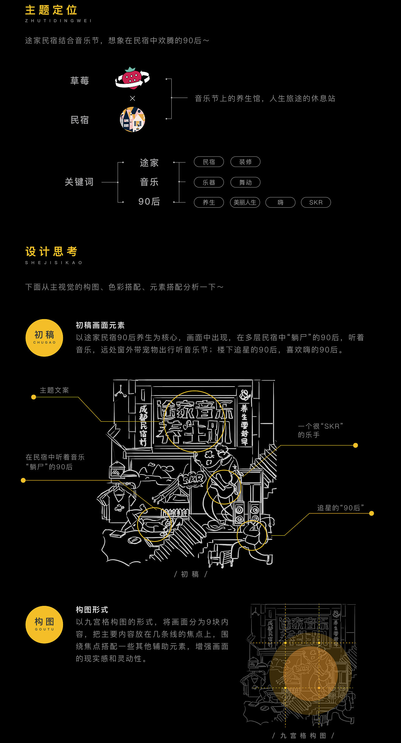 途家音乐养生趴（图ZMTYwNTczMjY4） - 商业插画 - 站酷设计师途家UED原创素材 - 站酷ZCOOL