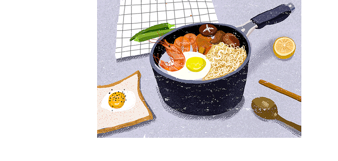 食物插画（图ZMjEzNDM3OTcy） - 创作习作 - 站酷设计师屁桃儿er原创素材 - 站酷ZCOOL