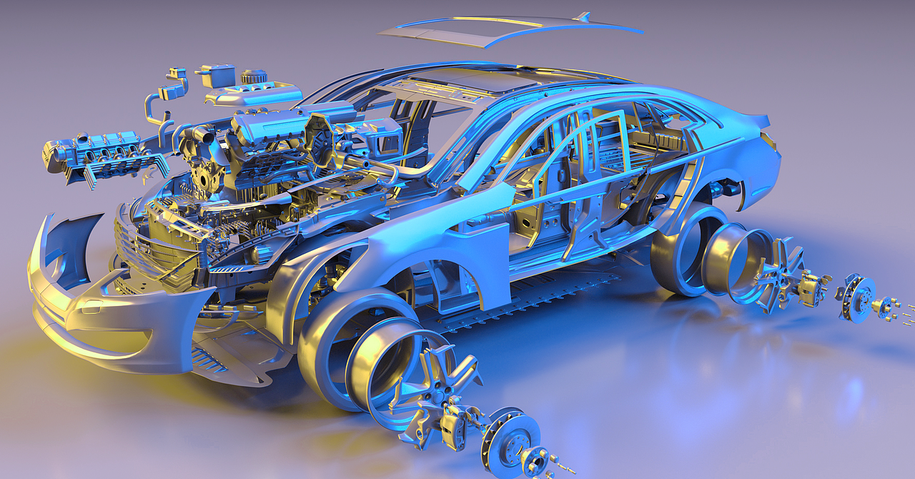 c4d 汽车模型单个配件|三维|机械/交通|ps嬗位树_原创作品-站酷zcool