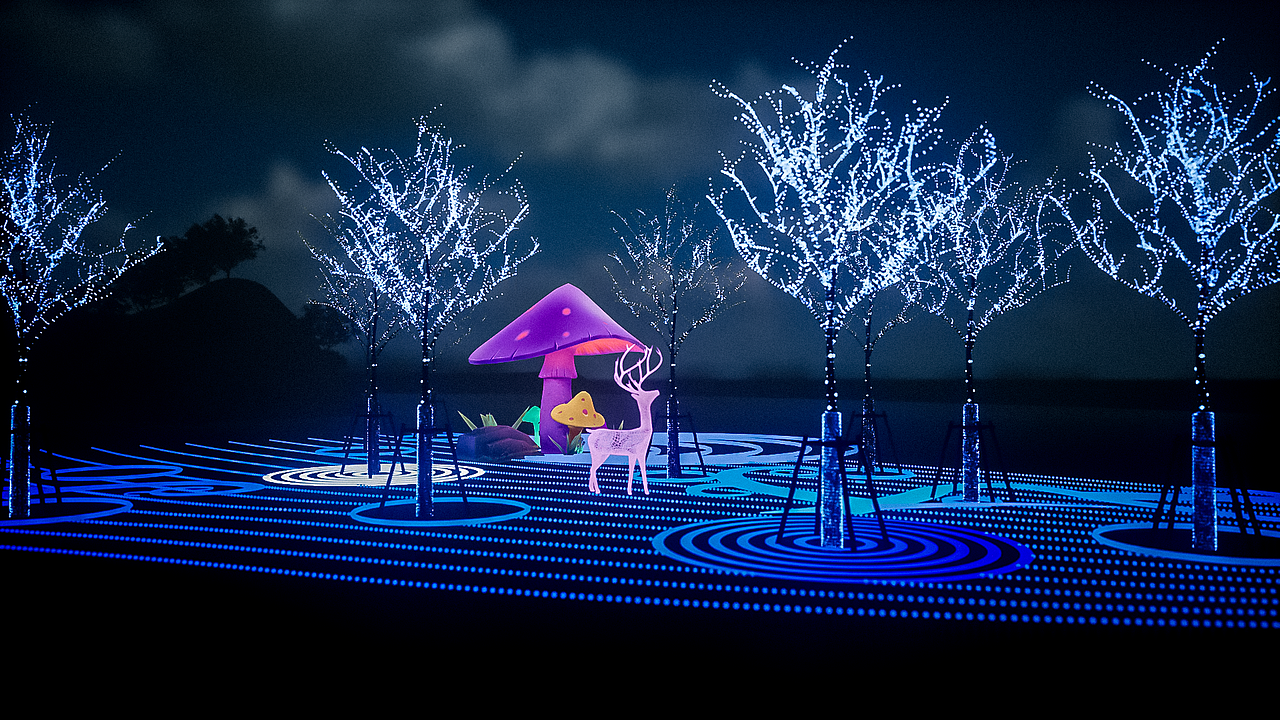 爱丽丝梦游仙境/夜景亮化