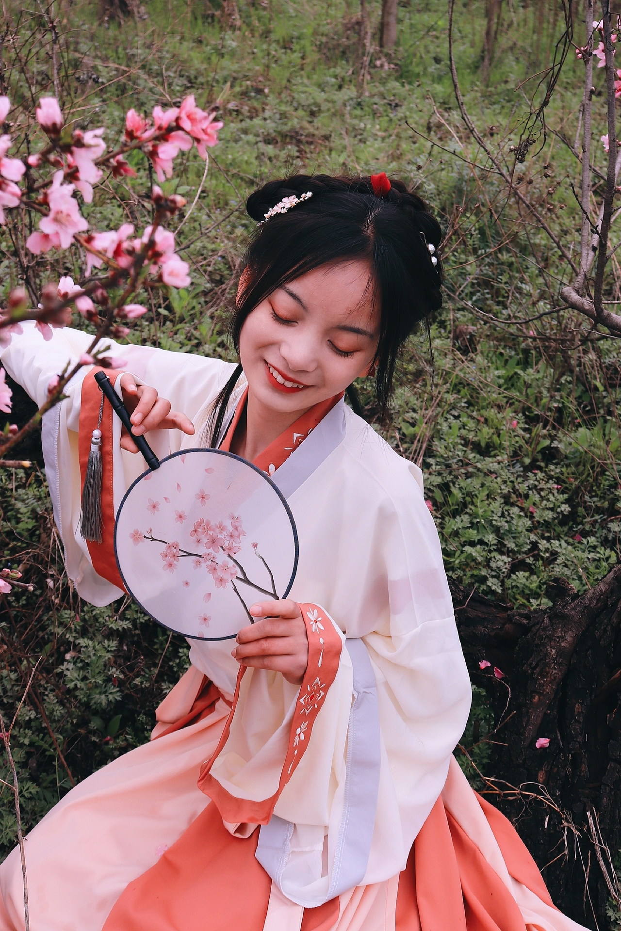 夭夭桃花凉（图ZMjQ5Nzg2MjYw） - 人像摄影 - 站酷设计师海浪与沙砾原创素材 - 站酷ZCOOL