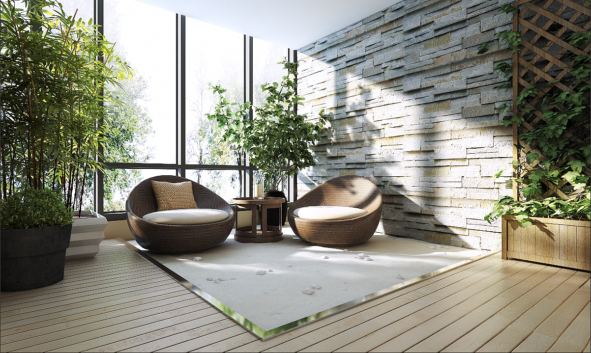 一些小露台的图。。（图ZMjU1OTg2NTY=） - 建筑/空间 - 站酷设计师马耳东风原创素材 - 站酷ZCOOL