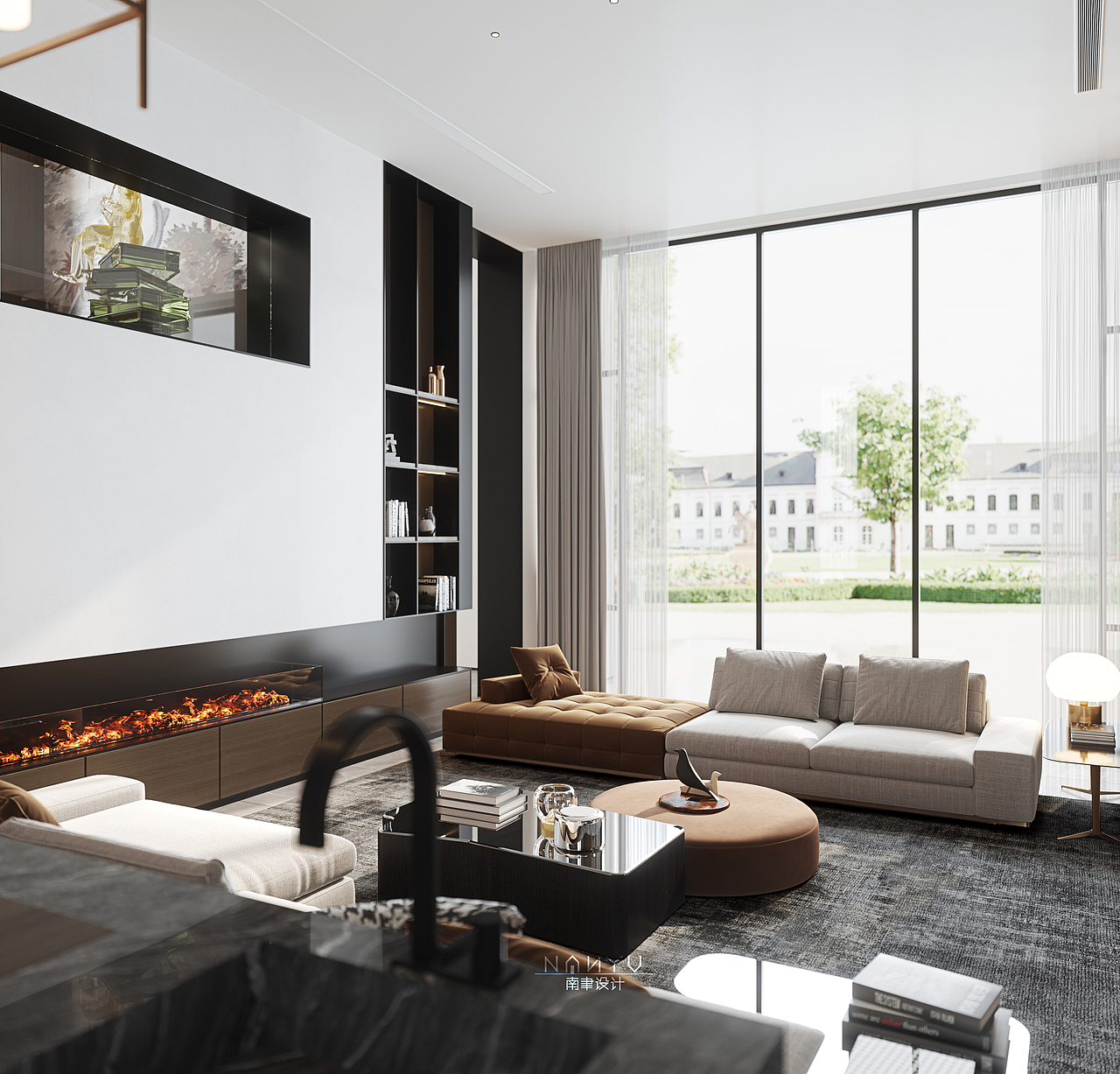 自建现代别墅设计&南聿设计（图ZMjE2NzkyMzc2） - 家装设计 - 站酷设计师南聿设计原创素材 - 站酷ZCOOL