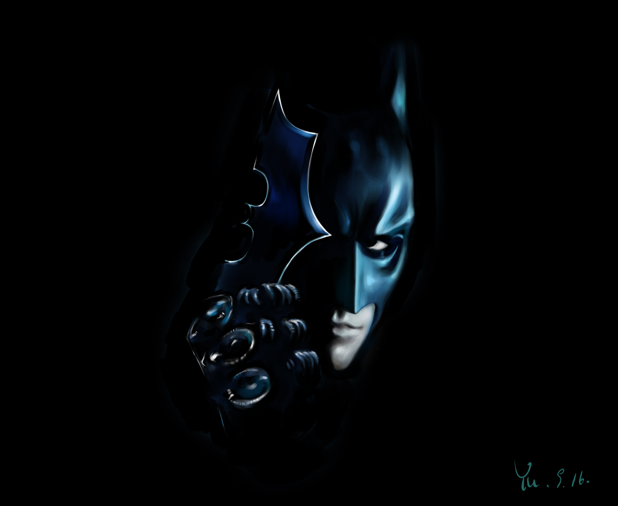 蝙蝠侠电影海报|平面|海报|Midnight蓝 - 原创作品 - 站酷 (ZCOOL)