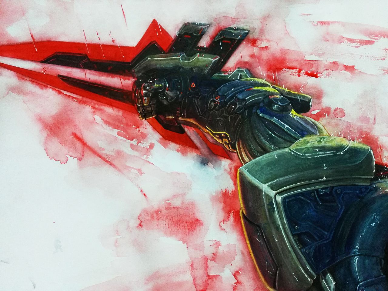 英雄联盟lol水彩 《源计划:阴》