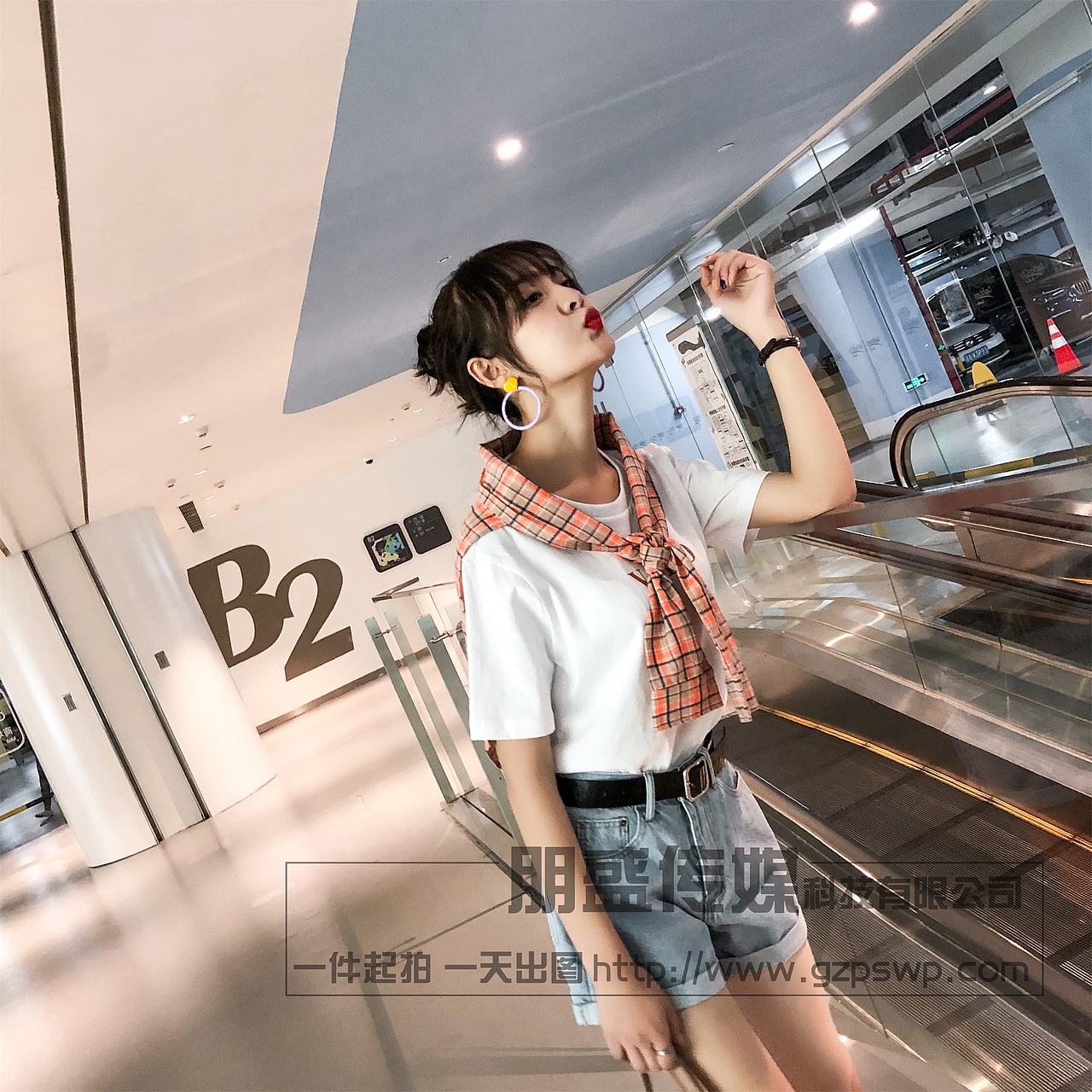 朋盛传媒|摄影模特李倩服装拍摄可爱甜美风小清新