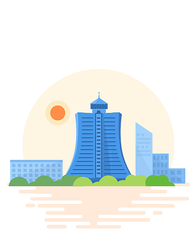 城市扁平化风景（图ZODE3NDM3Mjg=） - 图标 - 站酷设计师嘿呀嘎原创素材 - 站酷ZCOOL