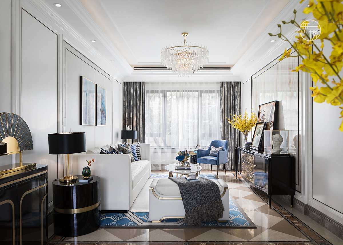 无境空间摄影|港式轻奢视界|保定石榴玉兰湾样板房