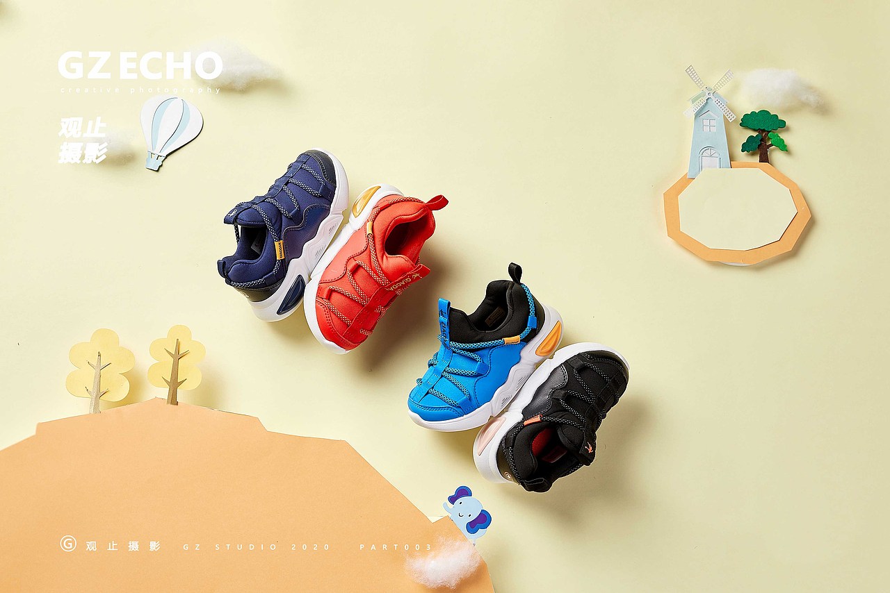 童鞋拍摄 | 乔丹童鞋 X 梦幻之秋（图ZMjI1NzI2OTky） - 产品摄影 - 站酷设计师观止GZG原创素材 - 站酷ZCOOL