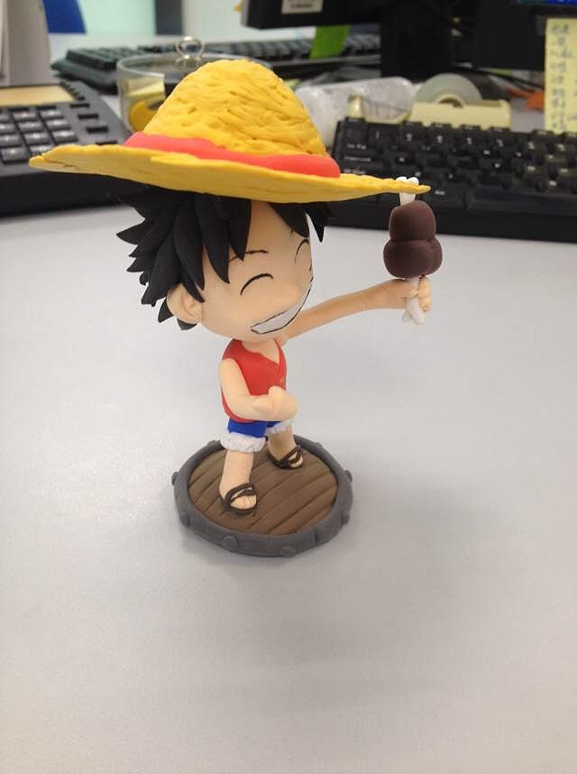 超轻粘土--路飞(海贼王)