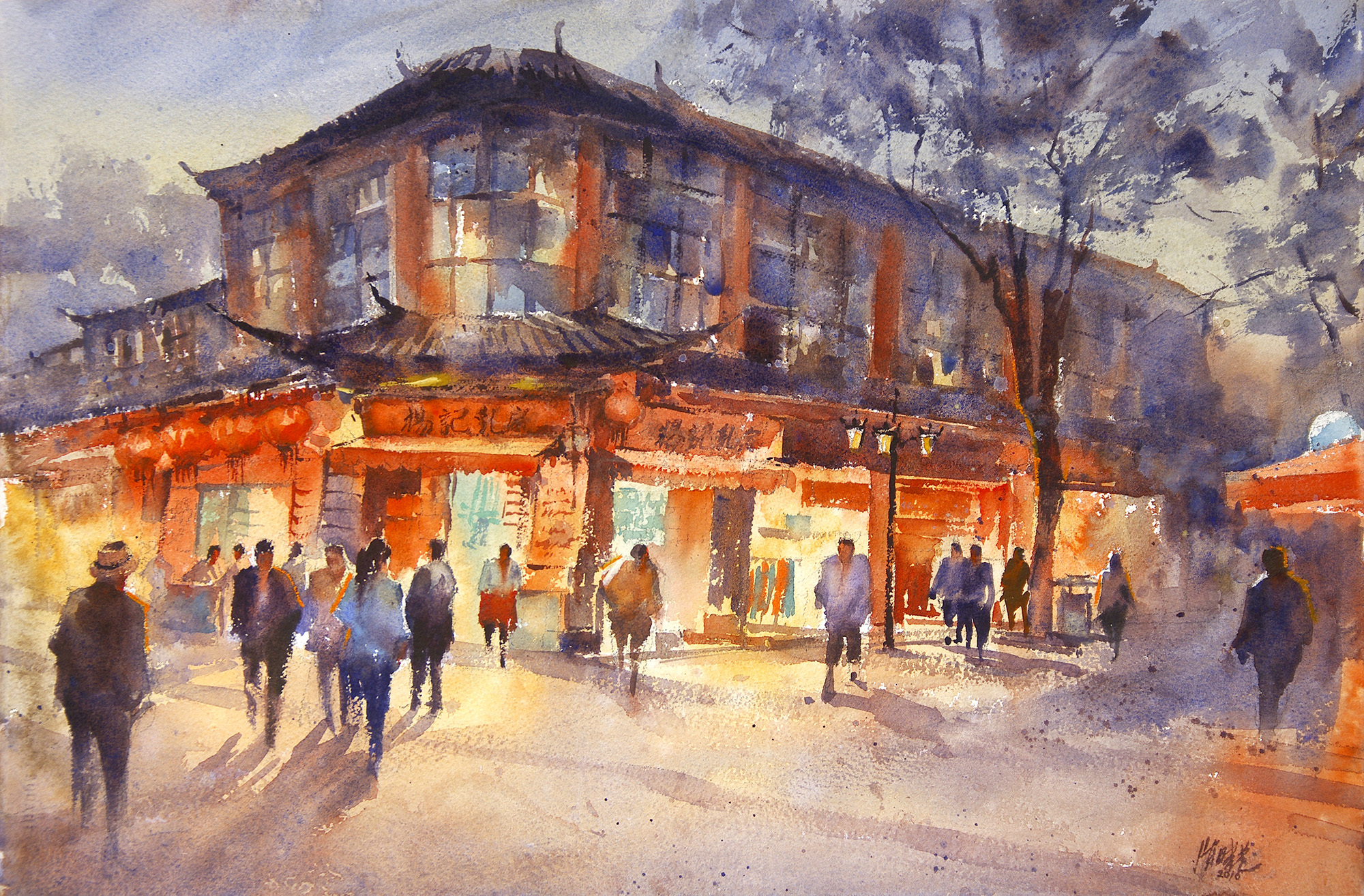 云南系列|纯艺术|水彩|oxiaoyiod - 原创作品 - 站酷 (zcool)