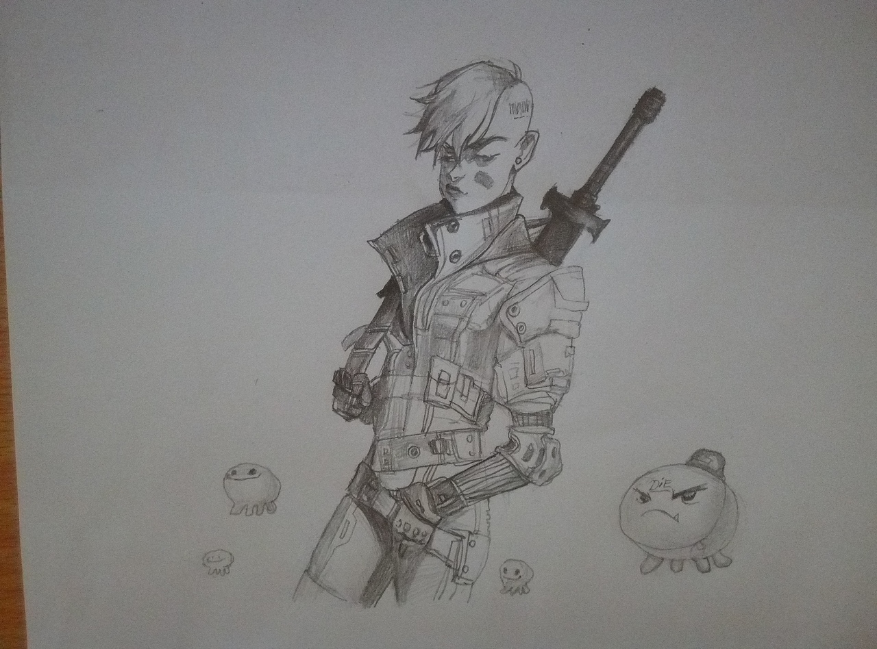 画渣往日临摹习作。（图ZOTY4OTc2NzY=） - 创作习作 - 站酷设计师水花巨人原创素材 - 站酷ZCOOL