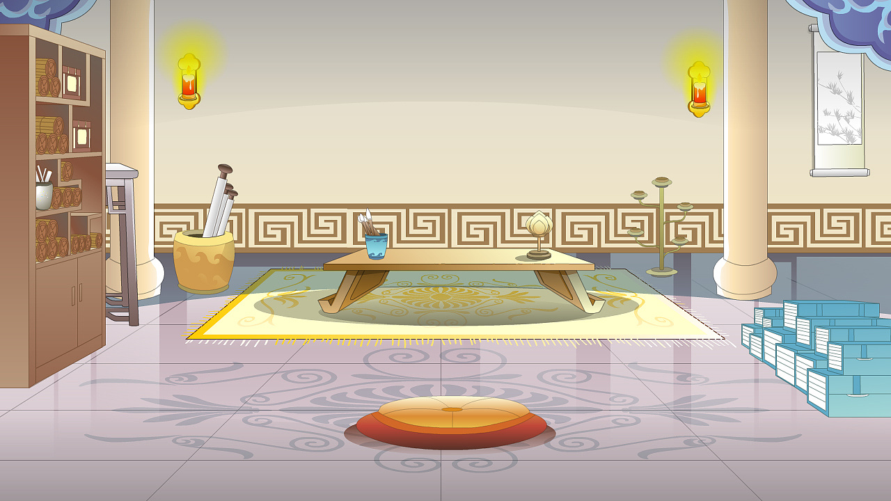 《石猴拜师》--少儿编程课程课件flash动画