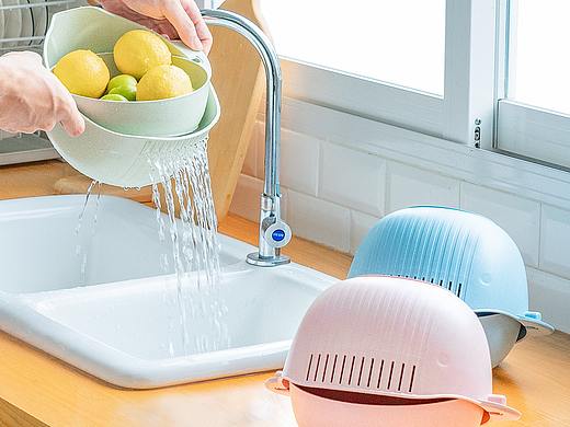 鲸鱼沥水盆拍摄 