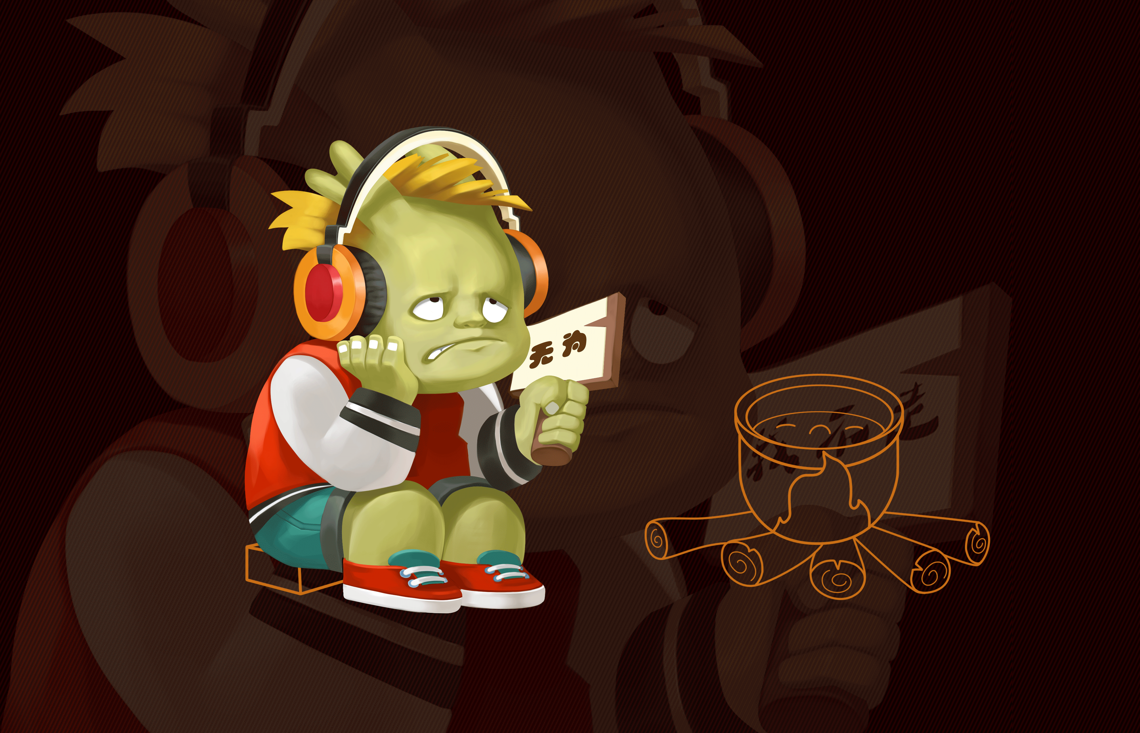 内心深处总会有这样一条懒虫,它懦弱无能却标榜"无为",它的本质就是懒