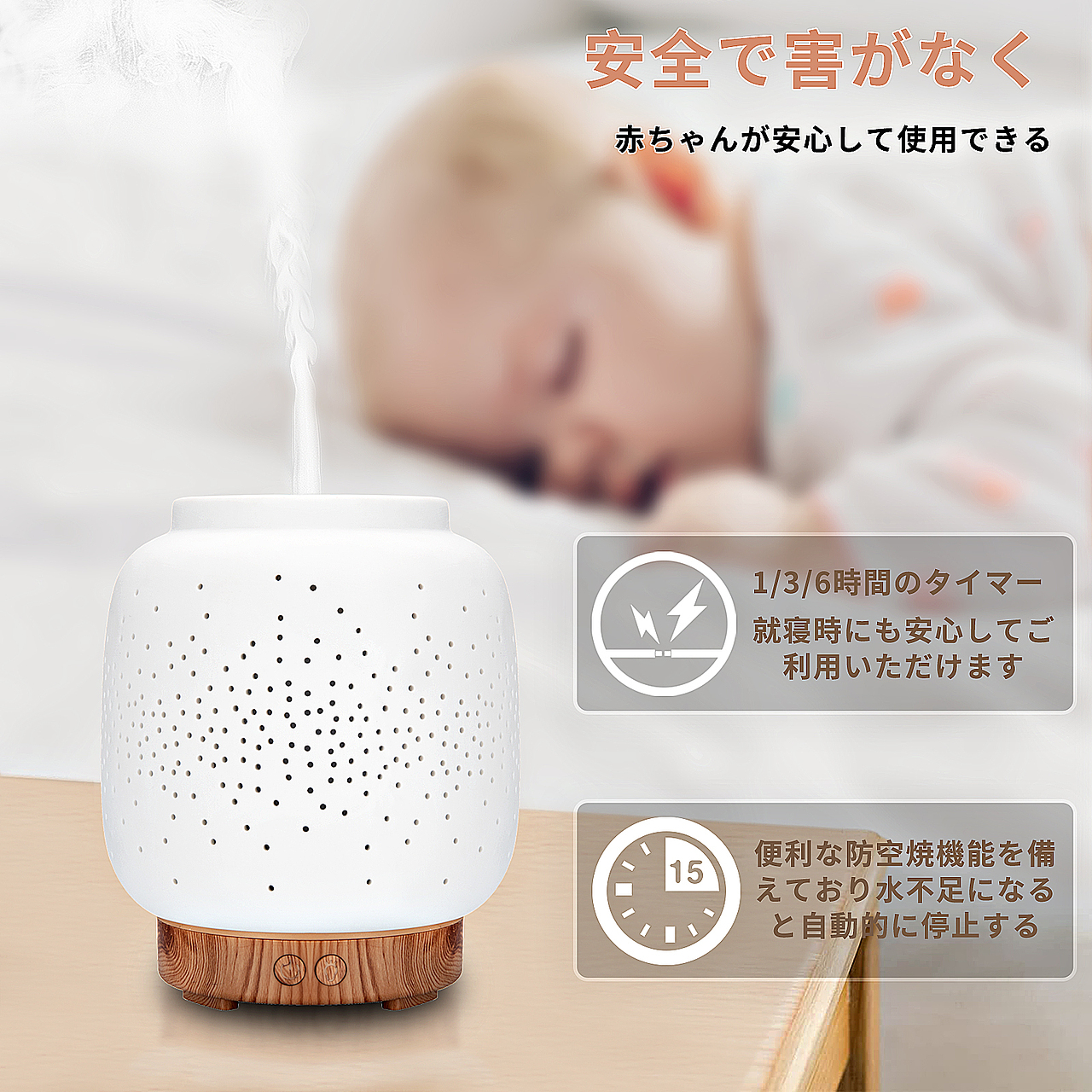 亚马逊设计-加湿器主图A+拍摄设计