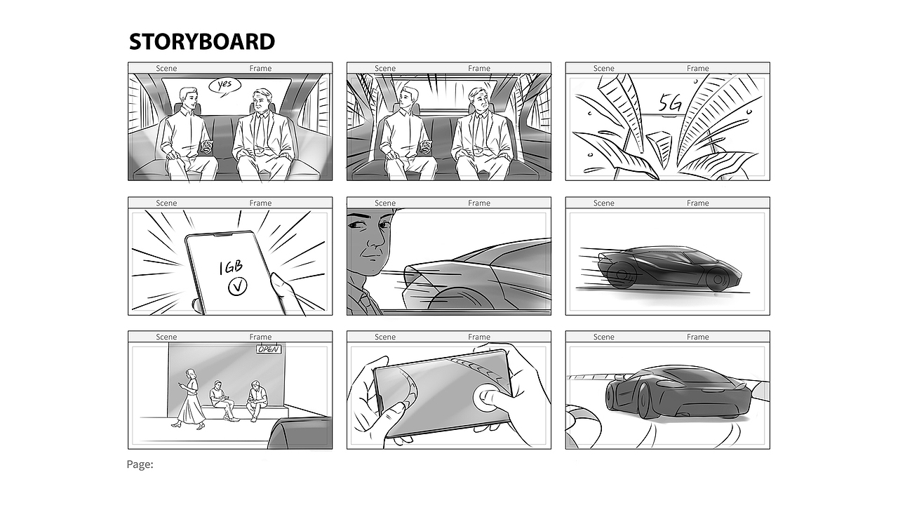 TVC分镜（图ZMzAwNzMyNjUy） - 设定/分镜 - 站酷设计师Sure_rose原创素材 - 站酷ZCOOL