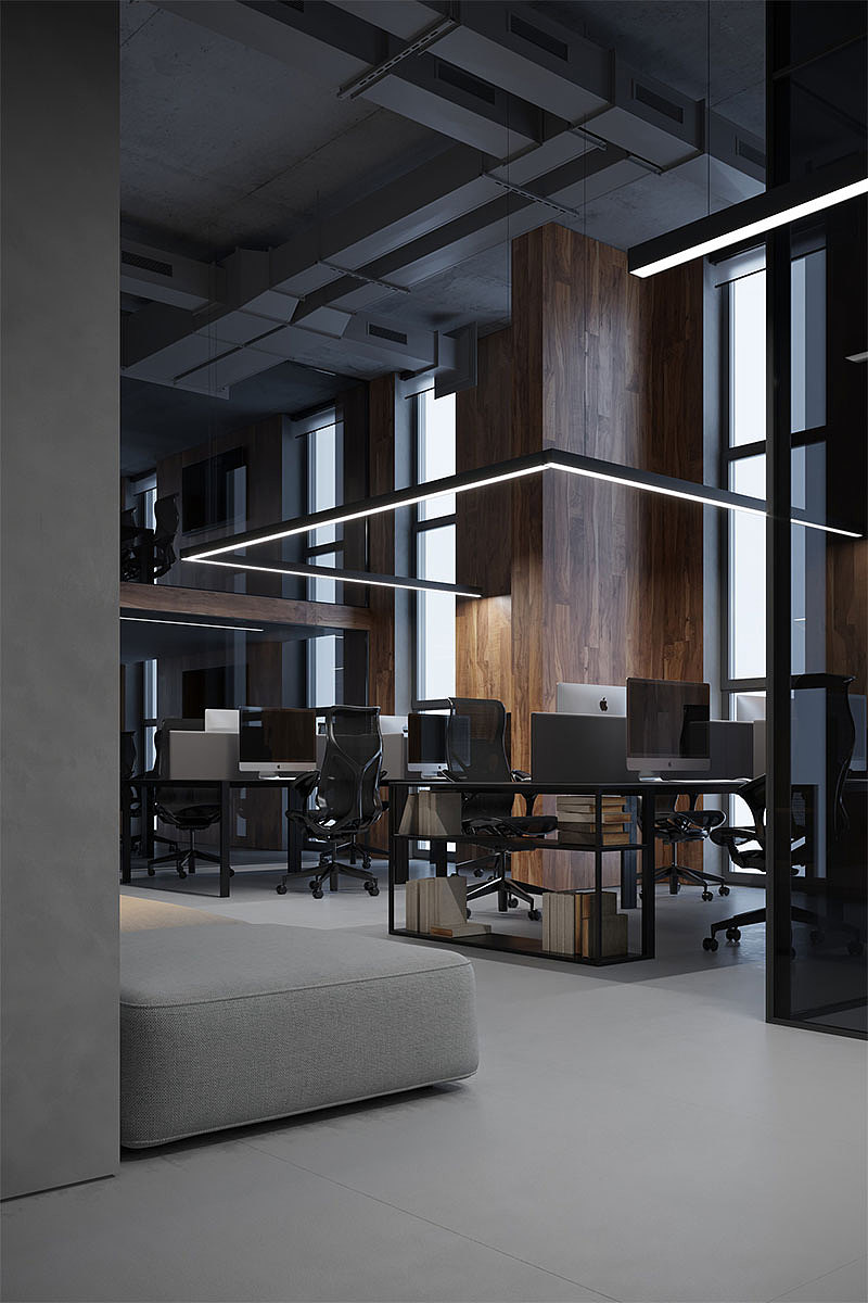 現代輕裝辦公室