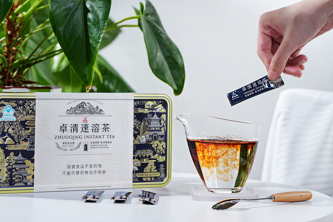 天士力&卓清速溶茶 靜物拍攝（圖ZMzAzMDM0MzIw） - 產(chǎn)品攝影 - 站酷設計師ADong_PHOTO原創(chuàng)素材 - 站酷ZCOOL