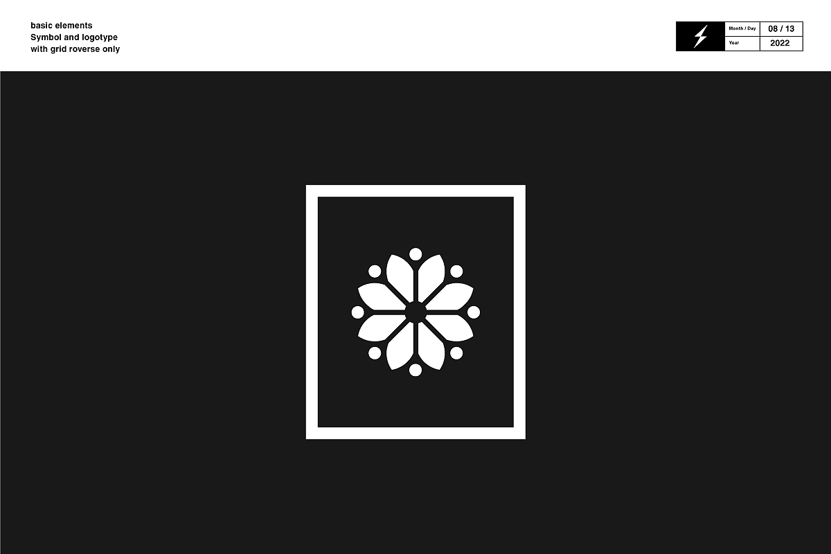 度量标准—圆形秩序标志图形设计logo