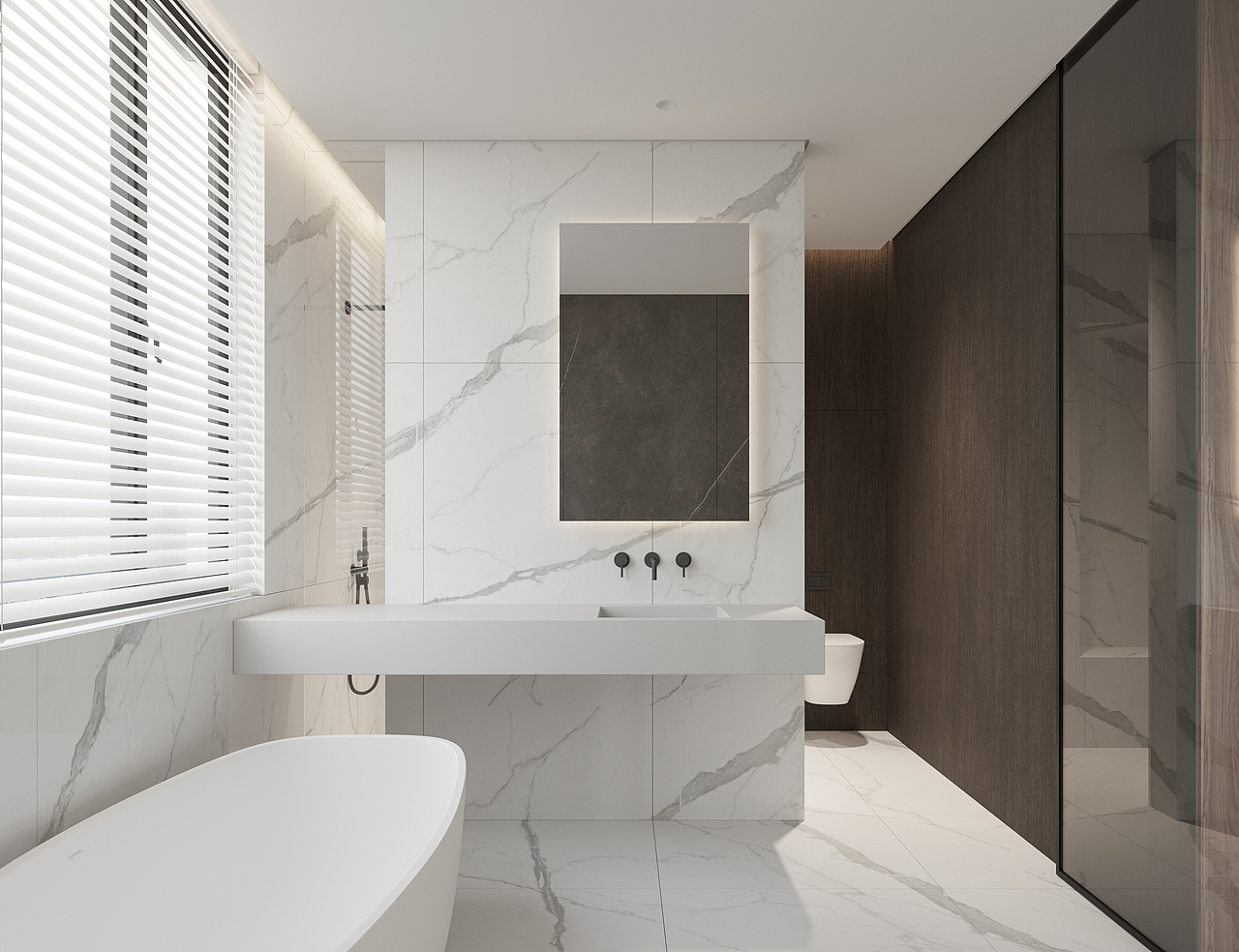 陌上设计|336㎡溪树庭院大平层